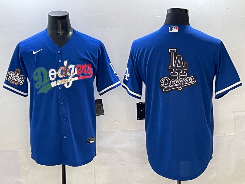 Men Los Angeles Dodgers blank blue Nike 2025 MLB All Star Jersey 0010